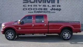 2016 FORD F350 CREW LONG 6.7L POWERSTROKE DIESEL PLATINUM WALK AROUND REVIEW SOLD! 8875 SUMMITAUTO