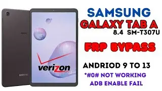 New Solution Samsung Galaxy Tab A 2020 8.4 Frp Bypass || All Samsung Tab Andriod 11 frp bypass