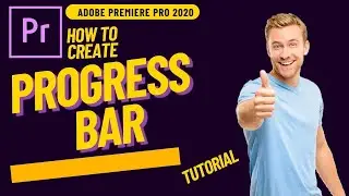 How To Make Progress Bar in Adobe Premiere Pro | Adobe Premiere Pro CC 2020 | RISE CREATIONS