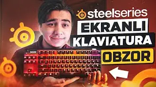 ►Ekranli Igrovoy Klaviatura Obzor 🎮 | SteelSeries APEX 7 TKL | Uzbekcha Obzor