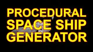 Procedural Spaceship Generator for Blender!