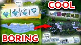 How to Make a Pond in Build Mode - Sims 4 Tutorial