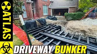 Installing a Bunker Under A Driveway