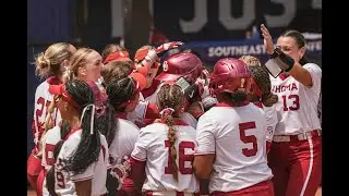 Oklahoma vs Texas A&M SEC Softball Championship | Rain Moves Game to Noon!