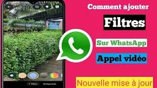 Comment ajouter des filtres sur un appel vidéo WhatsApp (nouvelle mise à jour 2024)