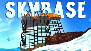 I LIVED in the GREATEST SKY BASE in Rust