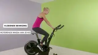 Tunturi S25 Spinning Bike Rear Competence