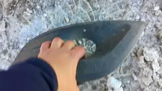 Накладка на передний бампер под ПТФ для Лада Ларгус накладка обманка ДХО хромированная