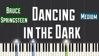 Bruce Springsteen - Dancing in the Dark Piano Tutorial | Medium