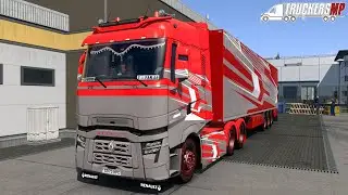 ETS2 multiplayer live | TruckersMP live stream | ETS2 multiplayer | Nitho DRIVE PRO V16 Racing Wheel