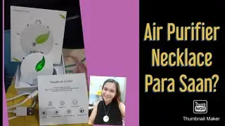 Cheapest Air Purifier Necklace Unboxing and Review