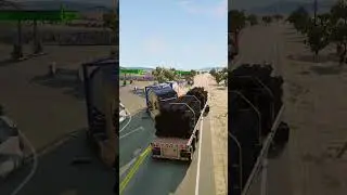 Realistic Highway Car Crashes #143