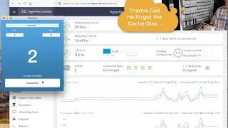 How is disk failure handled by HyperFlex?