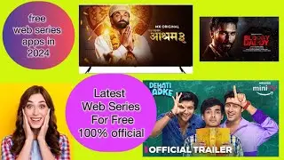 free web series app / Latest Web Series For Free watch on your tv / mobile 😃