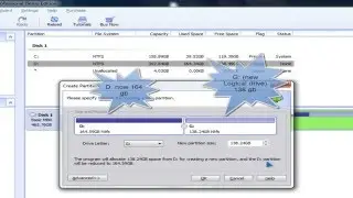 AOMEI Partition Assistant : Create Partition