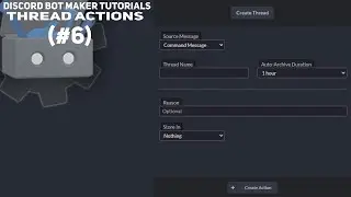 Discord Bot Maker v2.0 - Threads (#6)