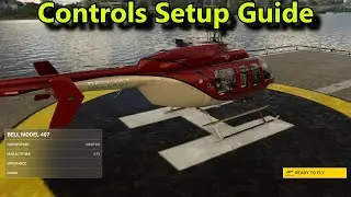 FS2020: Helicopter Controls Bindings/Setup Tutorial - And How To Fix The SU11 Heli Bug!