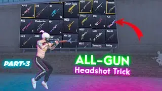 All Gun Headshot Trick (PART-3) Headshot Secret Settings 😈