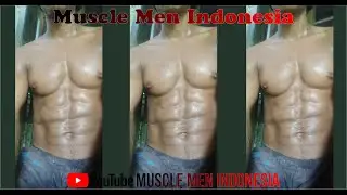 Abang Beorotot Pamer Perut Sixpack | Hot Muscle Show His Sixpack