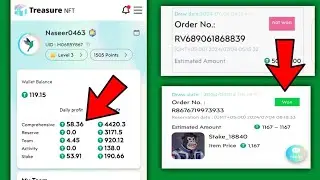 Treasure NFT Not Won Issue Solved Now ( How to Stake NFT ) | Treasure NFT Pledge