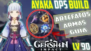 Ayaka DPS CRYO Build COMPLETE GUIDE: Artifacts, SWORDS (WEAPONS), COMP and Tips - GENSHIN IMPACT F2p