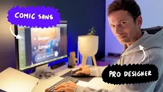 Pro Designer using Comic Sans FOR REAL!