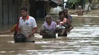 Millones de personas afectadas por las inundaciones en Bangladés | AFP