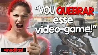 TRETAS INÉDITAS com a NAMORADA PISTOLA (jogando e levando bronca kkkkkkkkk)