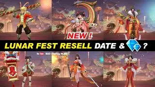 Chang'e Lunar Fest Skin Release Date | Resell Aurora, Odette, Luo Yi, Lolita and Sun Skin MLBB 2023