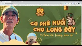 #Day 1: Slide, Menu | Clone website Cà phê muối Chú Long | HTML, CSS, JS