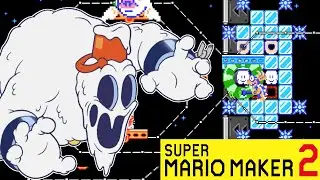 Super Mario Maker 2: Cuphead: Snow Cult Scuffle Showcase