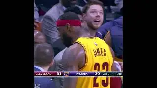 When LeBron Shoved His Coach Outta Way, Then Put On a Show vs Suns 😆👑 #shorts #nba