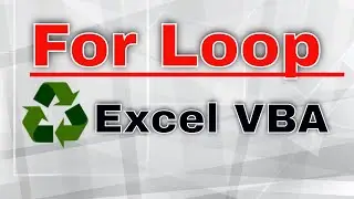 Excel VBA Loops : For loop in VBA | excel VBA  | VBA | #howtodo