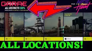 NFS HEAT | ALL COLLECTIBLES LOCATIONS! Speed Traps Jumps &  Drift Zones Locations! FULL MAP SHOWCASE