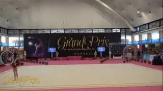 Виктория Оноприенко Обруч Финал - Гран-При Марбелья 2019