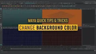 #MayaQuickTip l Change #BackgroundColor in #MAYA