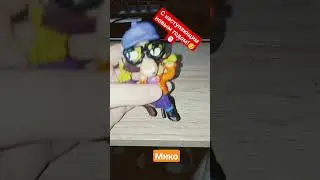 Мико из Бравл Старс из пластилина