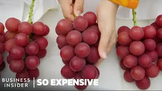 Самый дорогой виноград в мире/Дорогие фрукты Японии/Озвучка.