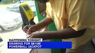 Powerball drawing set for Monday night