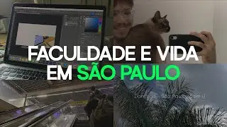 Verdades que descobri DEPOIS de vir MORAR EM SÃO PAULO - Vlog #1 | Faculdade | Design | Publicidade