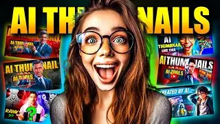 How to Create Amazing Thumbnails With AI for Free | Using ChatGPT + Ideogram | Cyber Droid