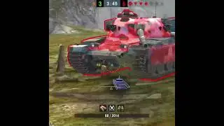 Е50 М Рычащий - Колобанов 1 в 4🥇 на Лоу ХП #shorts #wotblitz