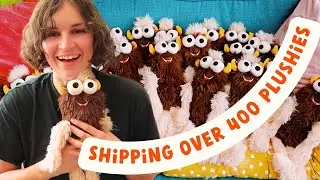 ✷ artist vlog ✷ shipping 400 orders and designer con prep (part 1)