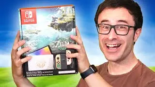 🤓 Me Compré la NUEVA Nintendo Switch OLED de ZELDA Tears of the Kingdom ¿Vale la pena?