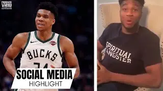 Giannis Antetokounmpo Enjoying Quarantine, Drops a Hannah Montana Joke Video