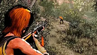 The Last of Us Part 2 - DunGeon Render Modes 4k (New update) looks like okami