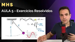 Movimento Harmônico Simples - MHS - Exercícios Resolvidos