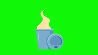 green screen dustbin | green screen cartoon