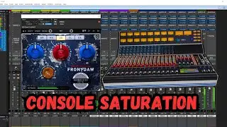 Get Analog Console Saturation In Your Daw For Just $16 With Frontdaw 3!