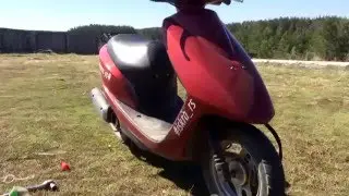 Honda dio af 62 | Замена масла